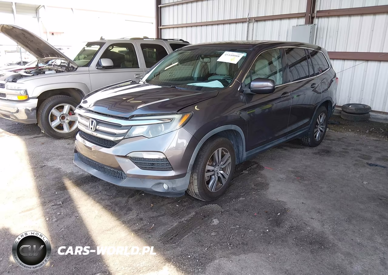 2016 Honda Pilot Ex-L VIN:5FNYF5H52GB036072 - 2