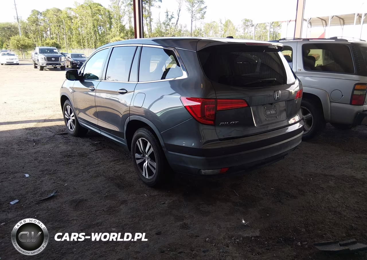 2016 Honda Pilot Ex-L VIN:5FNYF5H52GB036072 - 3