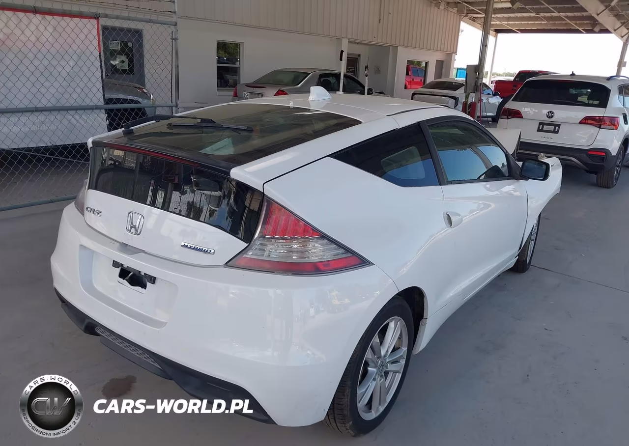 2011 Honda Cr-Z Ex VIN:JHMZF1D68BS009366 - 4