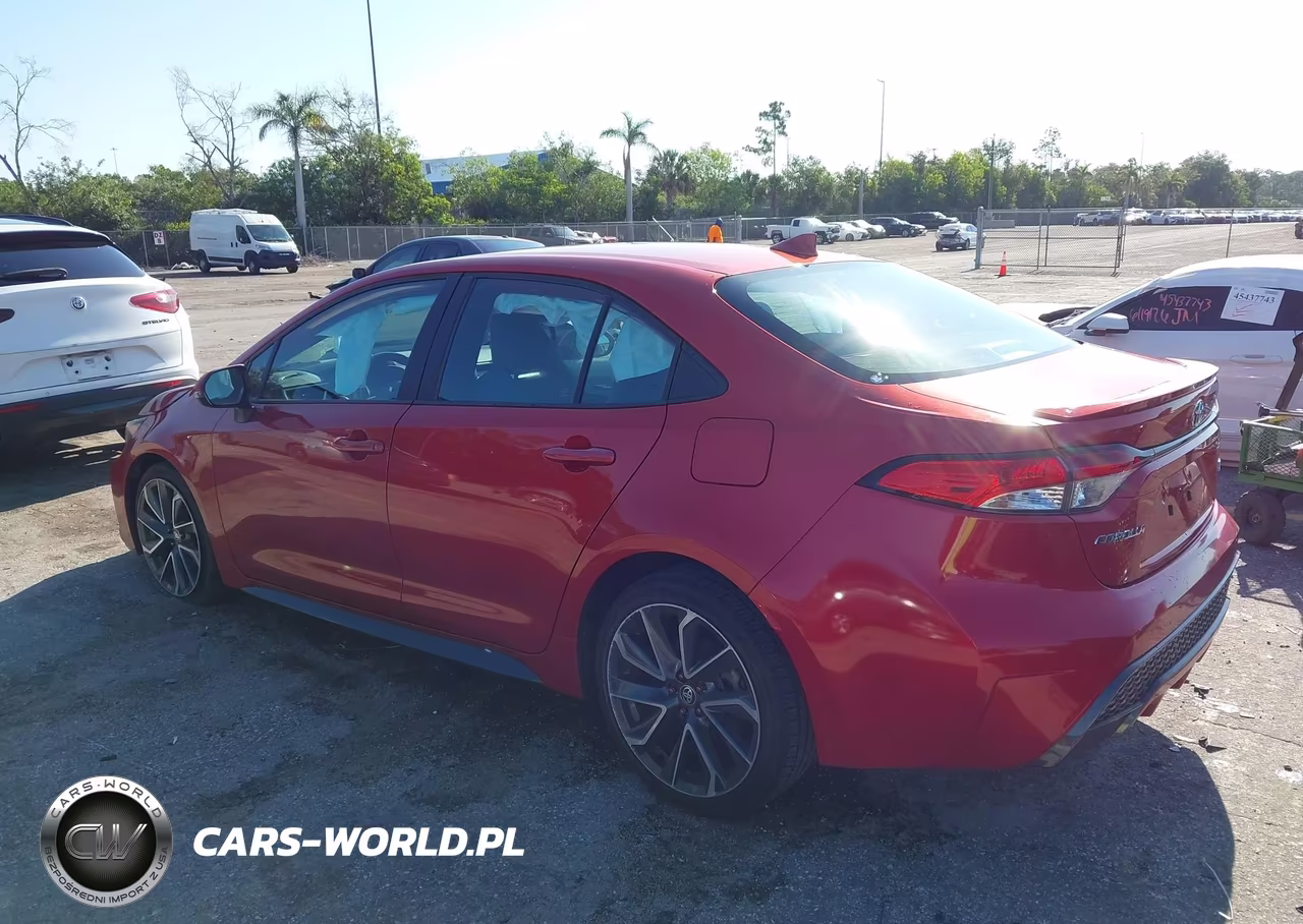2020 Toyota Corolla Se VIN:5YFS4RCE8LP011850 - 3