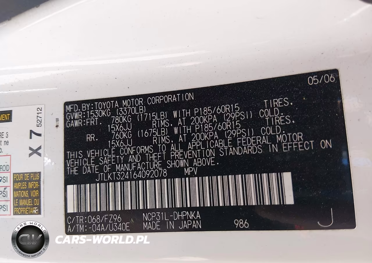 2006 Scion Xb VIN:JTLKT324164092078 - 9
