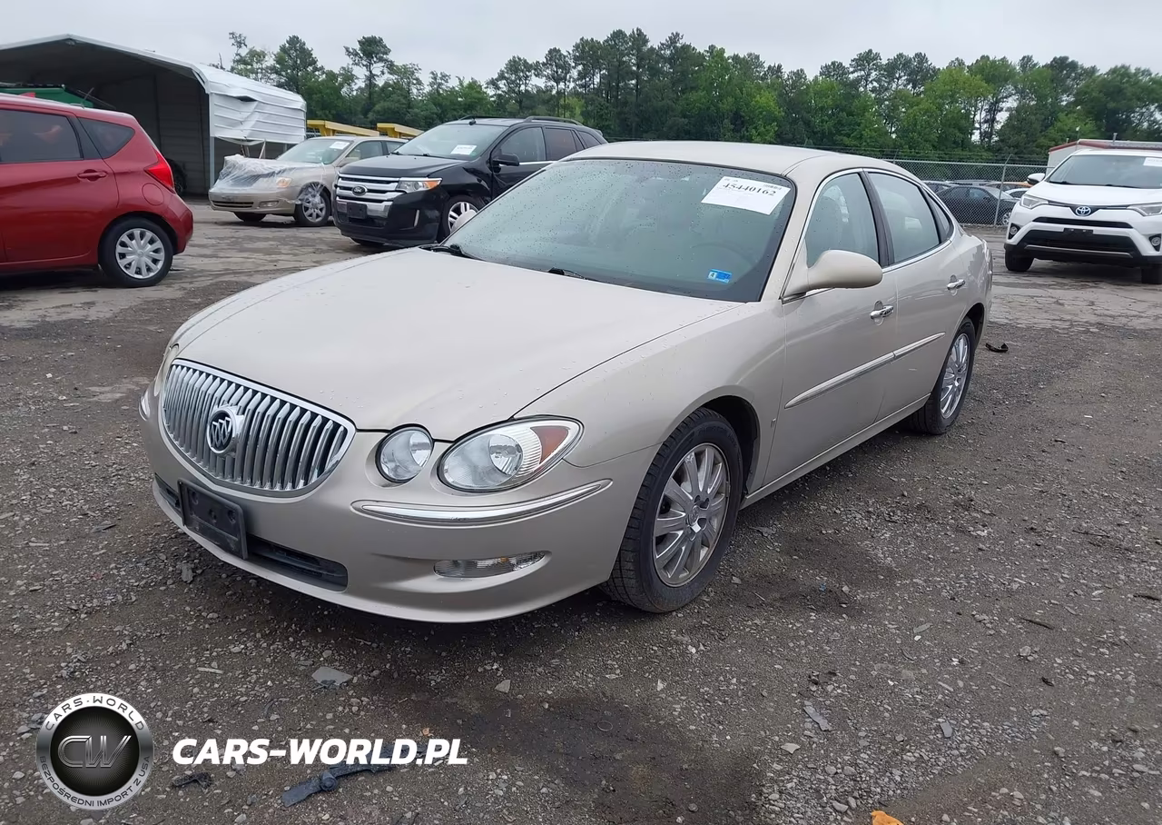 2009 Buick Lacrosse Cxl VIN:2G4WD582091266245 - 2