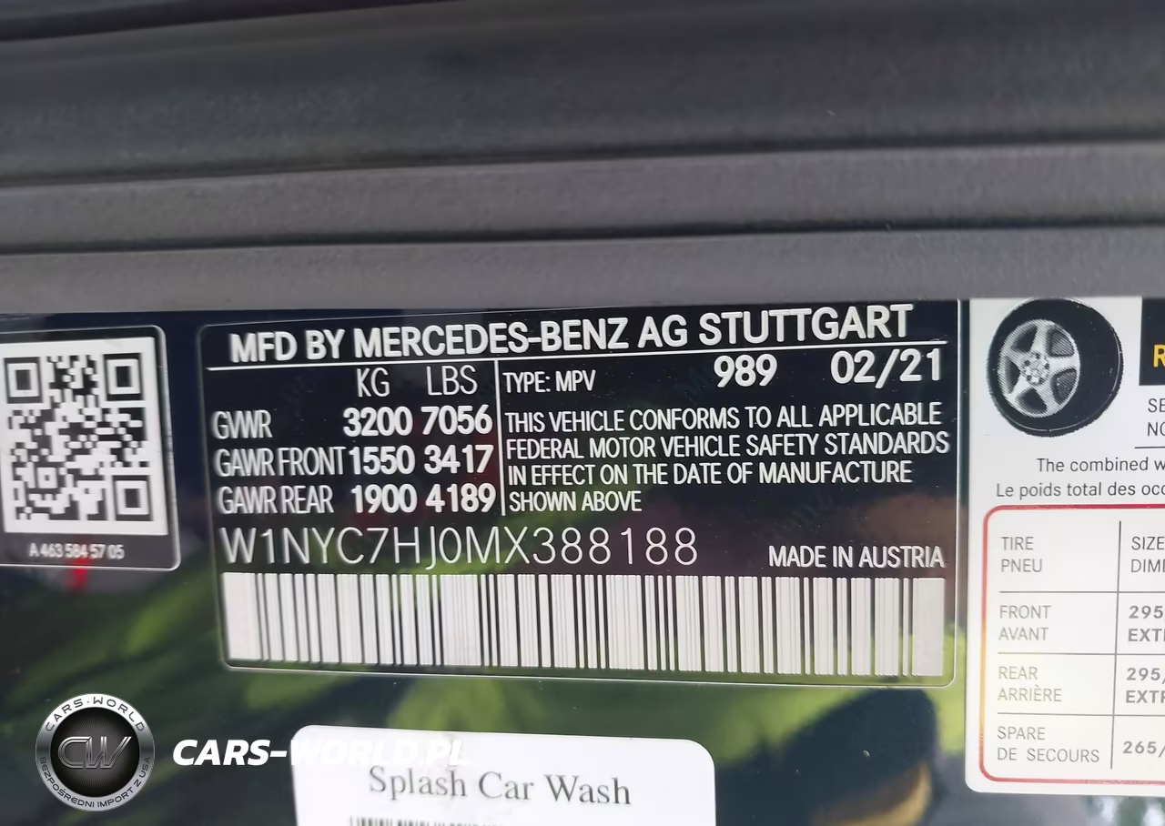 2021 Mercedes-Benz Amg G 63 4Matic VIN:W1NYC7HJ0MX388188 - 9