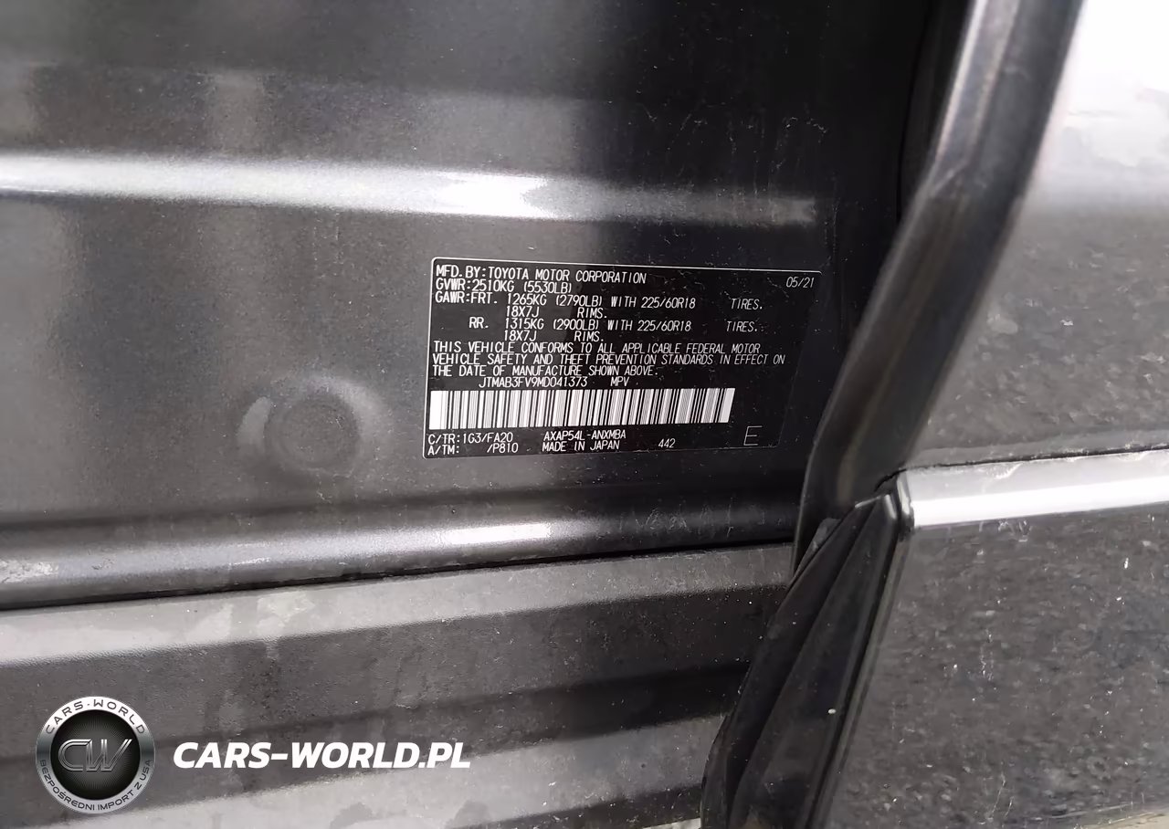 2021 Toyota Rav4 Prime Se VIN:JTMAB3FV9MD041373 - 9