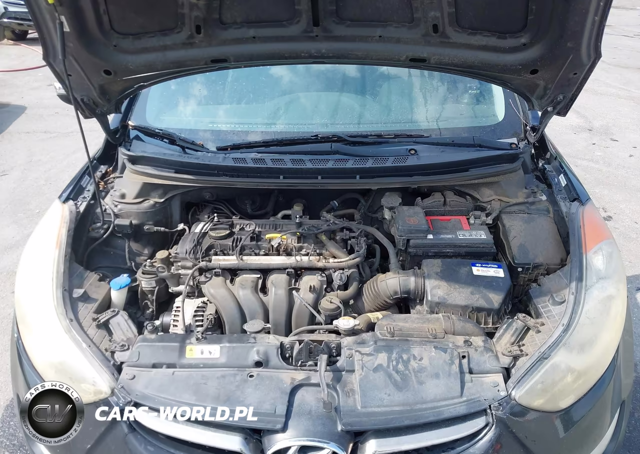 2012 Hyundai Elantra Limited (Ulsan Plant) VIN:KMHDH4AE1CU298661 - 10