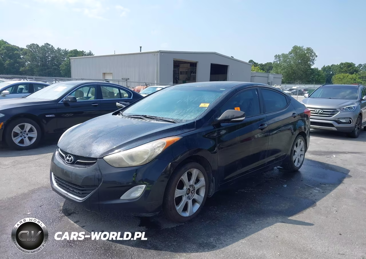 2012 Hyundai Elantra Limited (Ulsan Plant) VIN:KMHDH4AE1CU298661 - 2