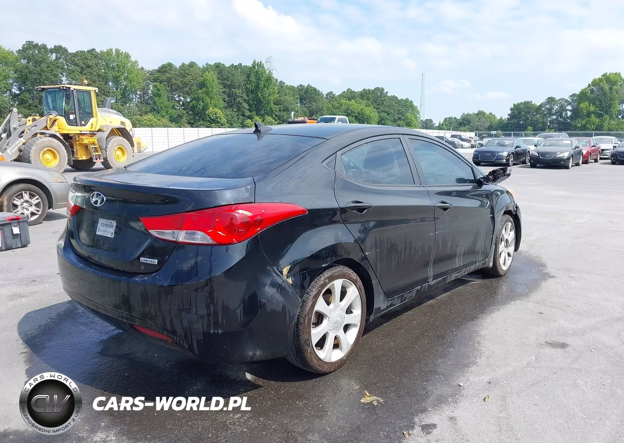 2012 Hyundai Elantra Limited (Ulsan Plant) VIN:KMHDH4AE1CU298661 - 4