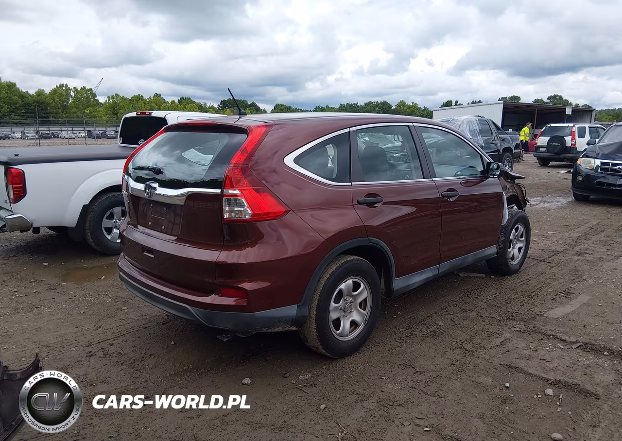 2015 Honda Cr-V Lx VIN:2HKRM3H32FH502550 - 4