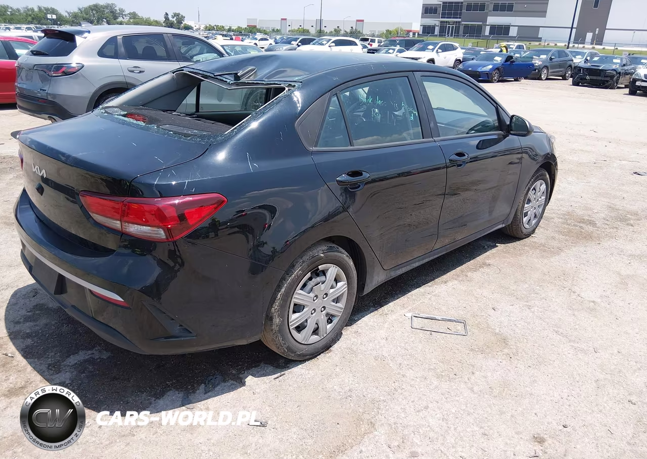 2023 Kia Rio S VIN:3KPA24AD1PE603970 - 4
