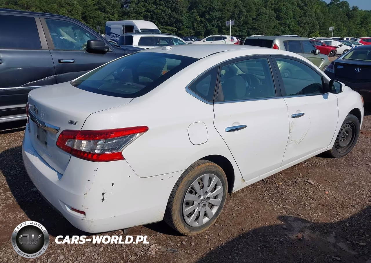2015 Nissan Sentra Fe+ S-S-Sl-Sr-Sv VIN:3N1AB7AP9FL668431 - 4