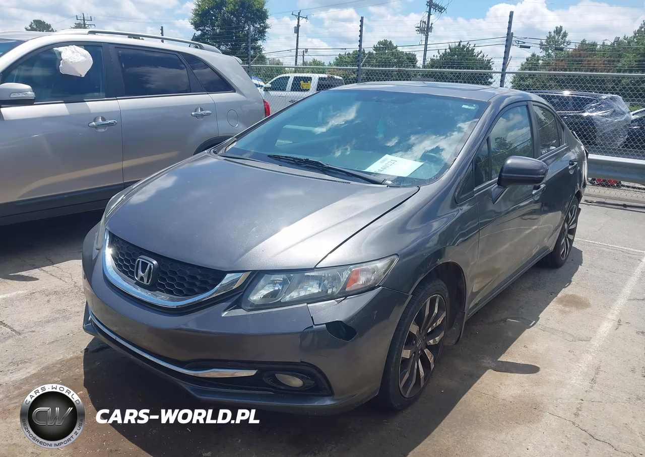 2015 Honda Civic Ex-L VIN:2HGFB2F96FH506430 - 2
