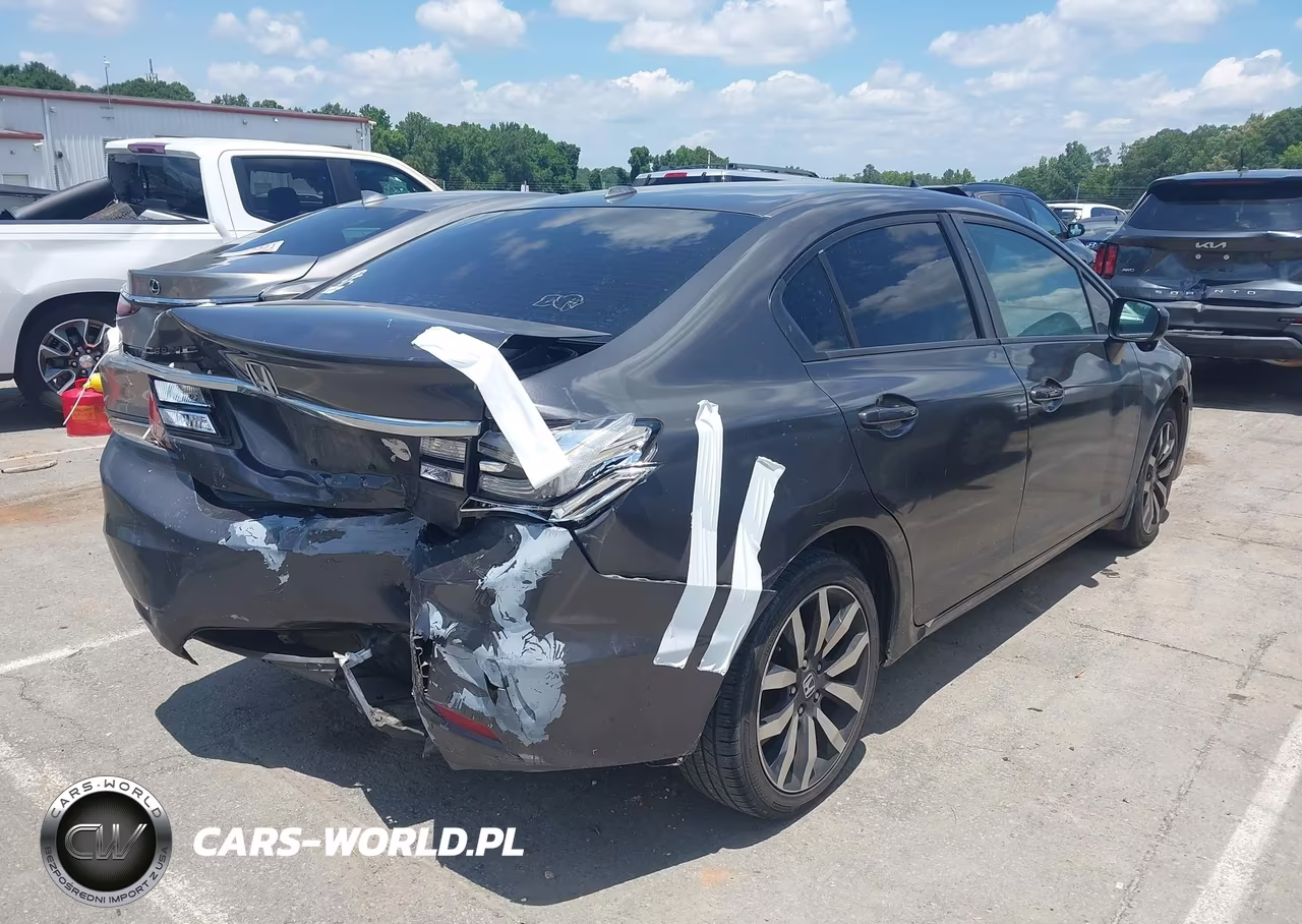 2015 Honda Civic Ex-L VIN:2HGFB2F96FH506430 - 4