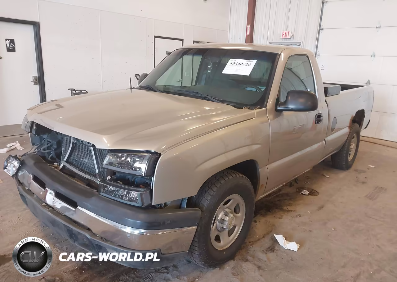 2004 Chevrolet Silverado 1500 Work Truck VIN:1GCEC14X34Z148168 - 2