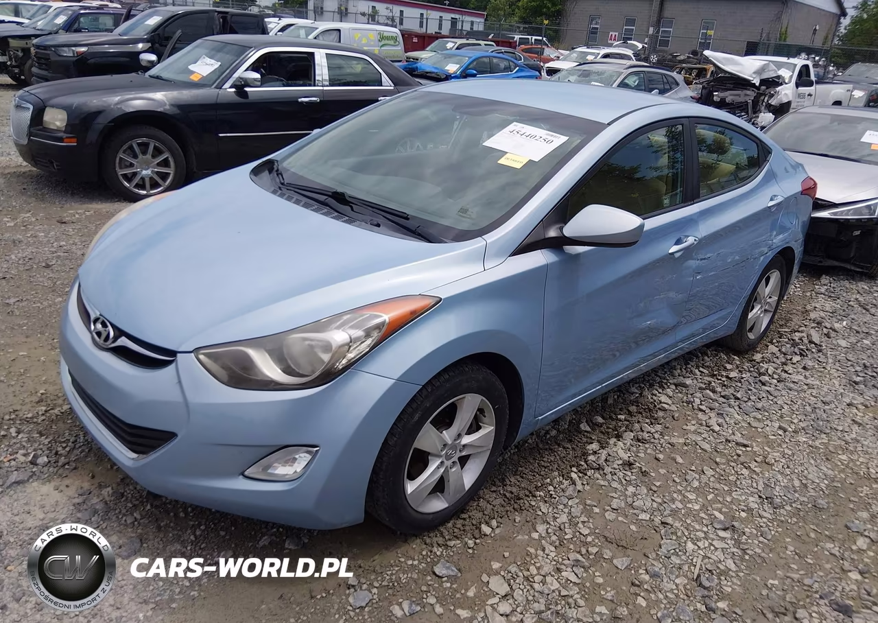 2012 Hyundai Elantra Gls (Ulsan Plant) VIN:KMHDH4AE3CU267413 - 2