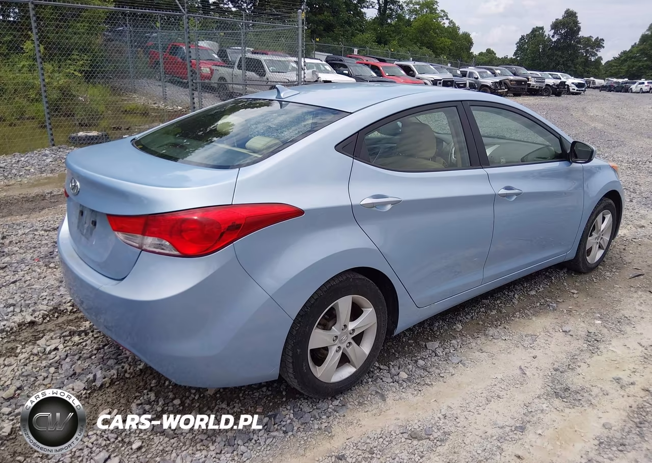 2012 Hyundai Elantra Gls (Ulsan Plant) VIN:KMHDH4AE3CU267413 - 4