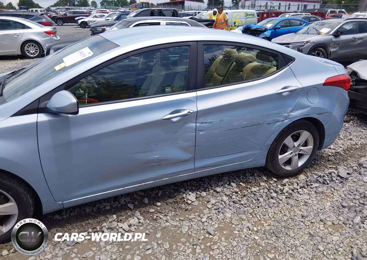 2012 Hyundai Elantra Gls (Ulsan Plant) VIN:KMHDH4AE3CU267413 - 6