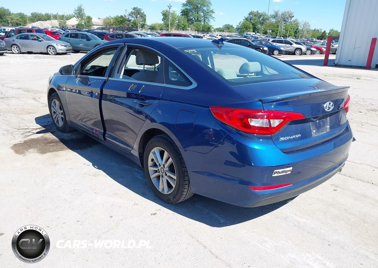 2017 Hyundai Sonata VIN:5NPE24AF0HH511345 - 3