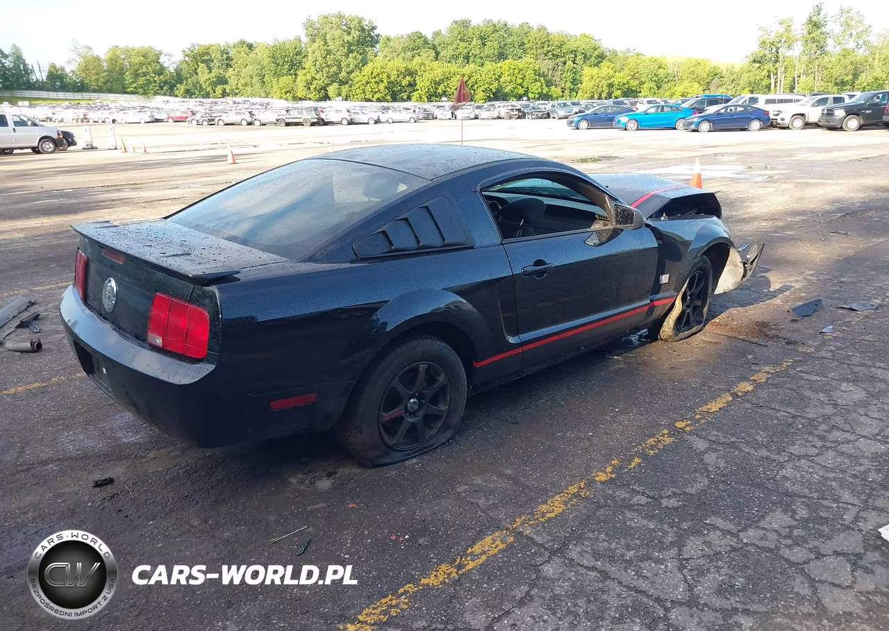 2007 Ford Mustang V6 Deluxe-V6 Premium VIN:1ZVFT80N775208267 - 4