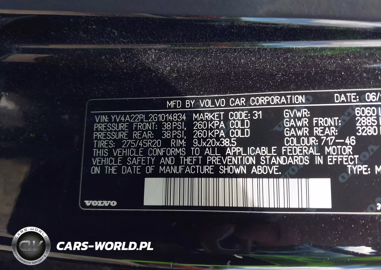 2016 Volvo Xc90 T6 Inscription VIN:YV4A22PL2G1014834 - 9