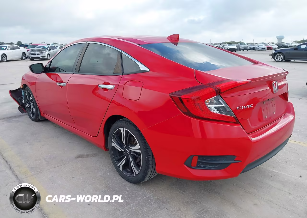 2018 Honda Civic Touring VIN:2HGFC1F96JH101989 - 3