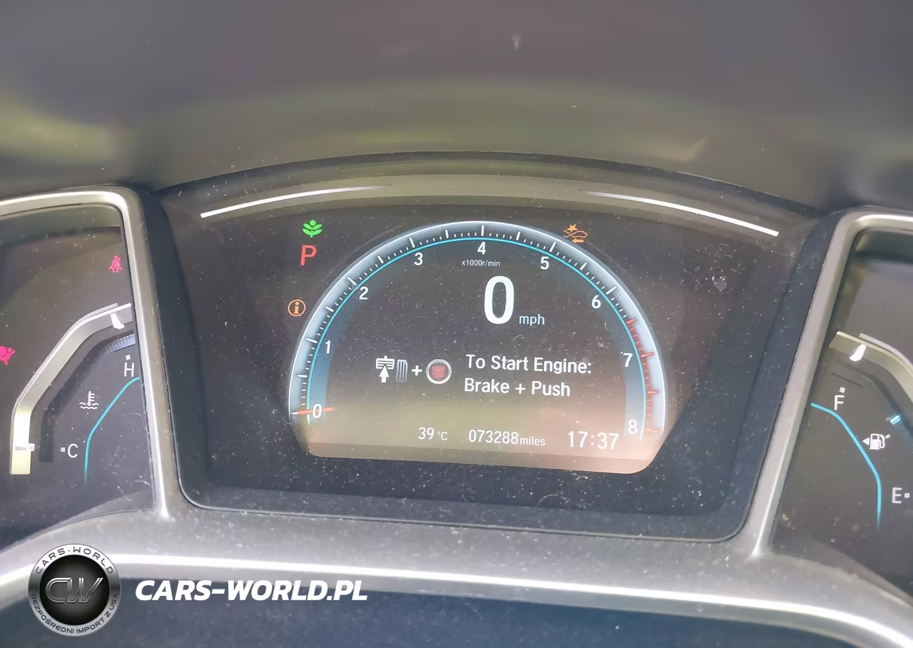 2018 Honda Civic Touring VIN:2HGFC1F96JH101989 - 7