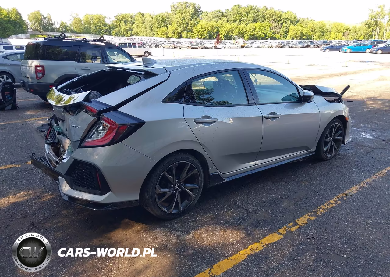 2019 Honda Civic Sport VIN:SHHFK7H44KU227683 - 4