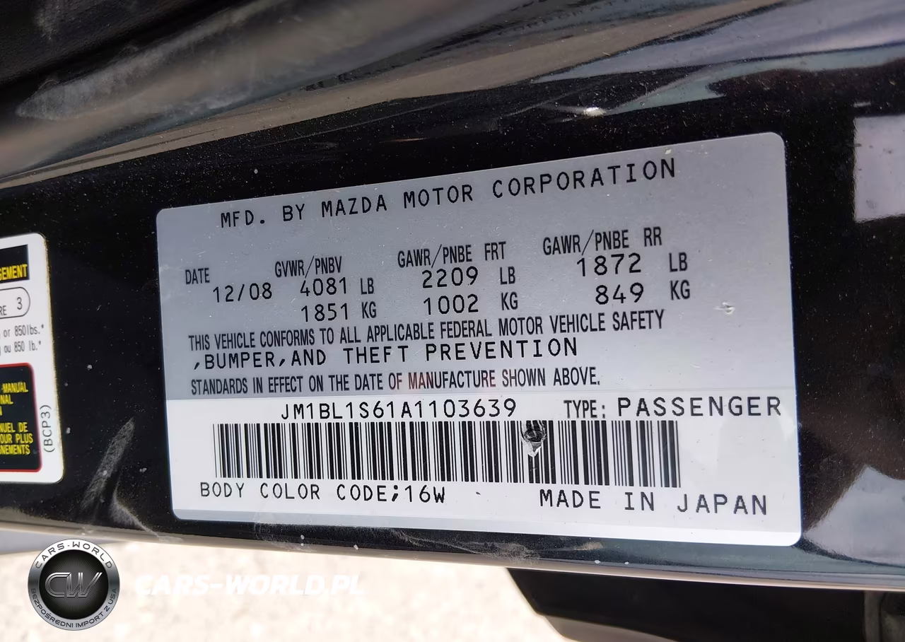 2010 Mazda Mazda3 S Sport VIN:JM1BL1S61A1103639 - 9