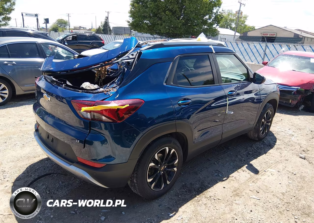 2021 Chevrolet Trailblazer Awd Lt VIN:KL79MRSL6MB097560 - 4