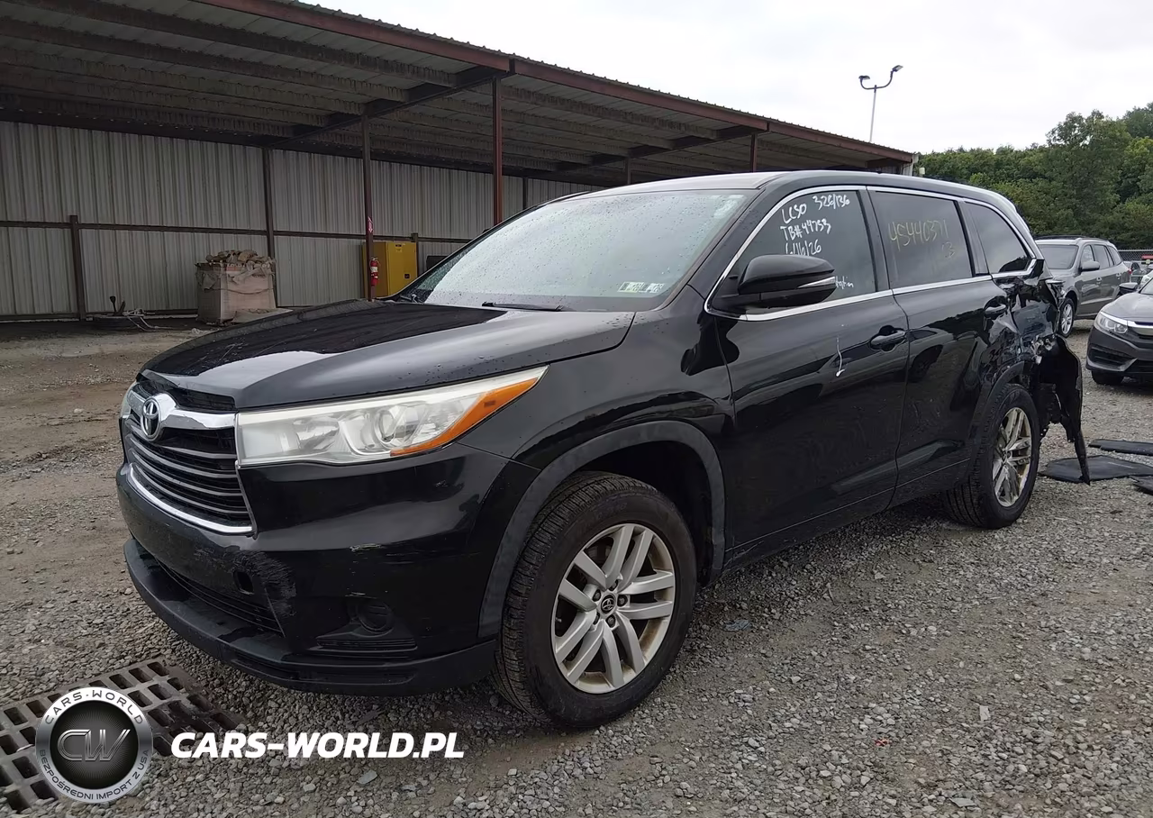 2016 Toyota Highlander Le VIN:5TDZARFH9GS017232 - 2