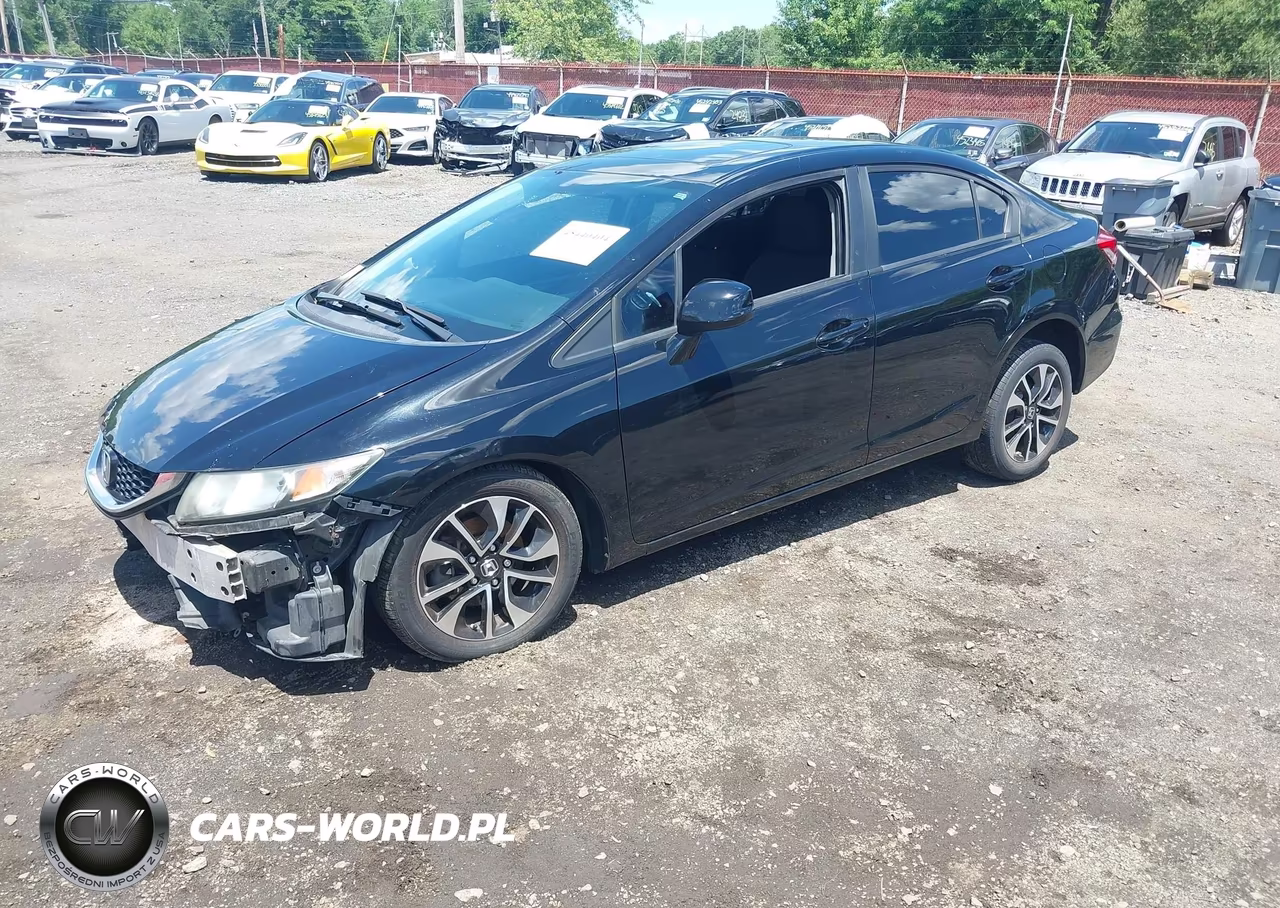2013 Honda Civic Ex VIN:19XFB2F83DE263898 - 2