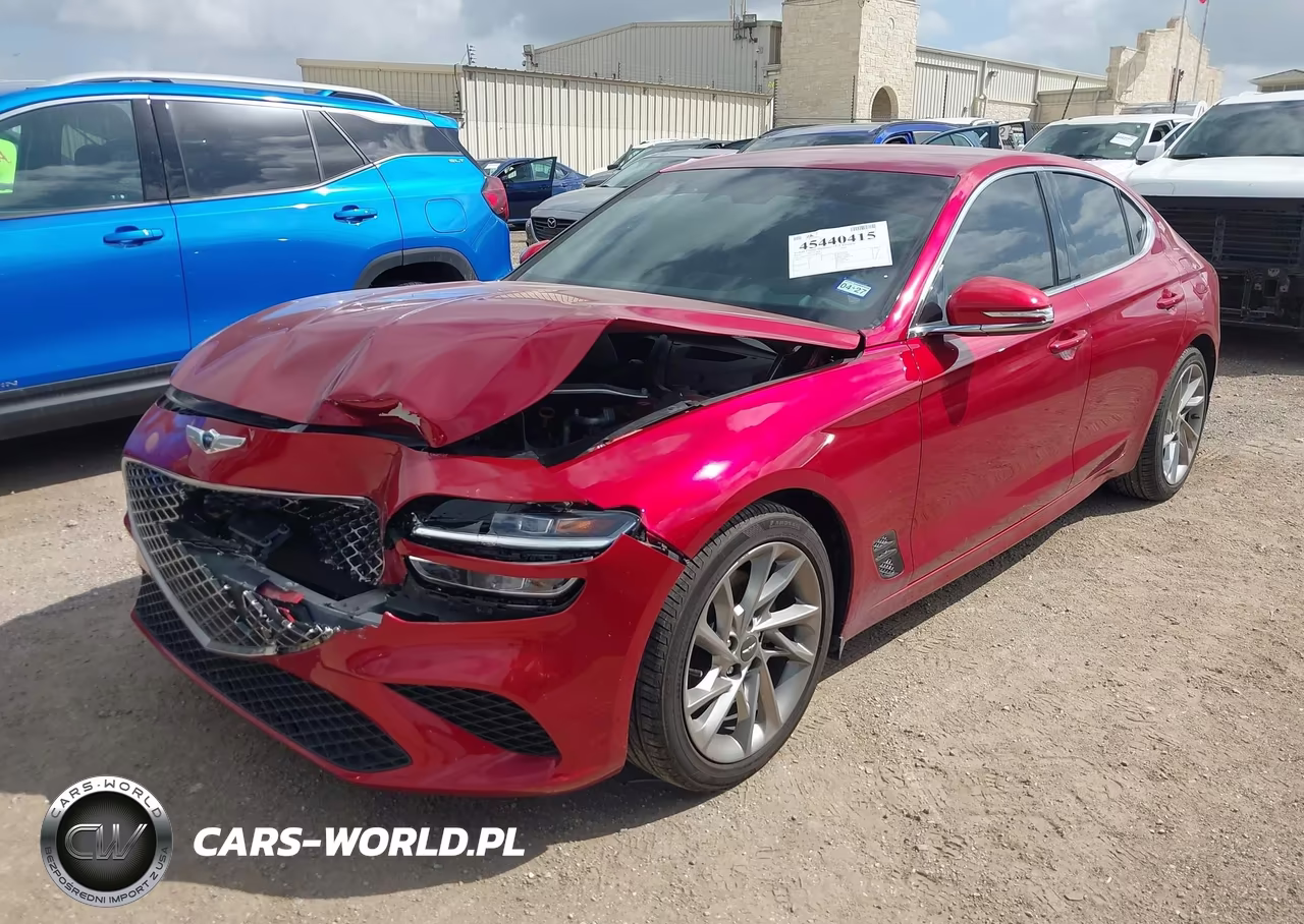 2022 Genesis G70 2.0T Rwd VIN:KMTG34TA5NU087008 - 2