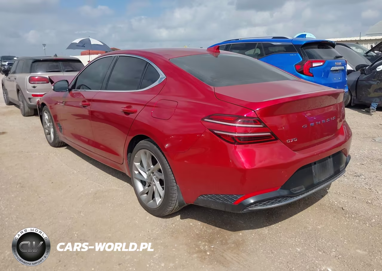 2022 Genesis G70 2.0T Rwd VIN:KMTG34TA5NU087008 - 3