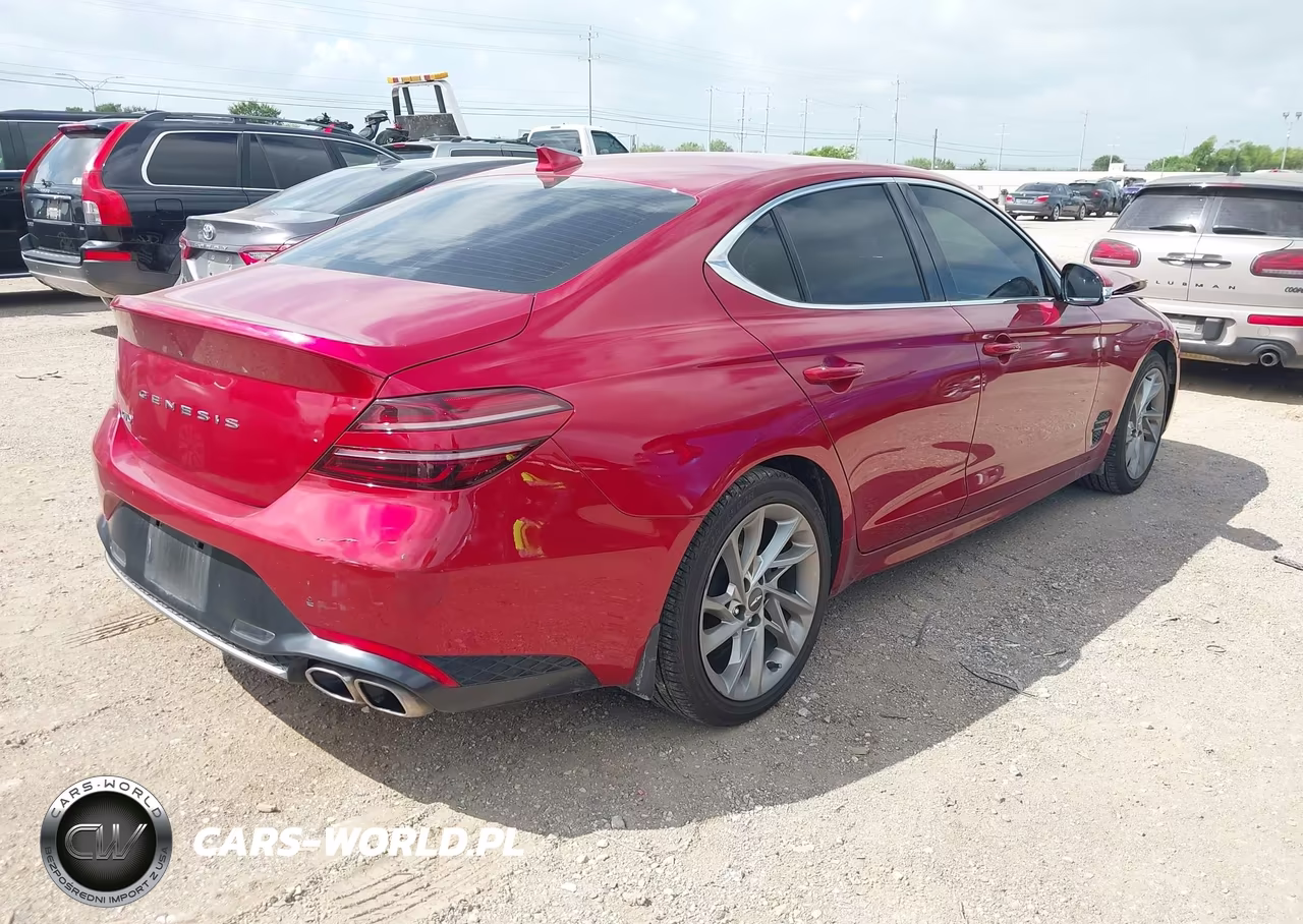 2022 Genesis G70 2.0T Rwd VIN:KMTG34TA5NU087008 - 4