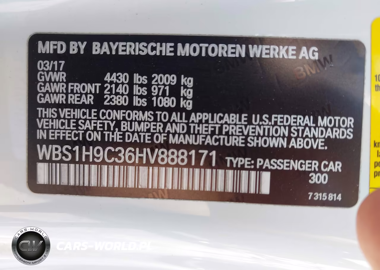 2017 BMW M2 VIN:WBS1H9C36HV888171 - 9