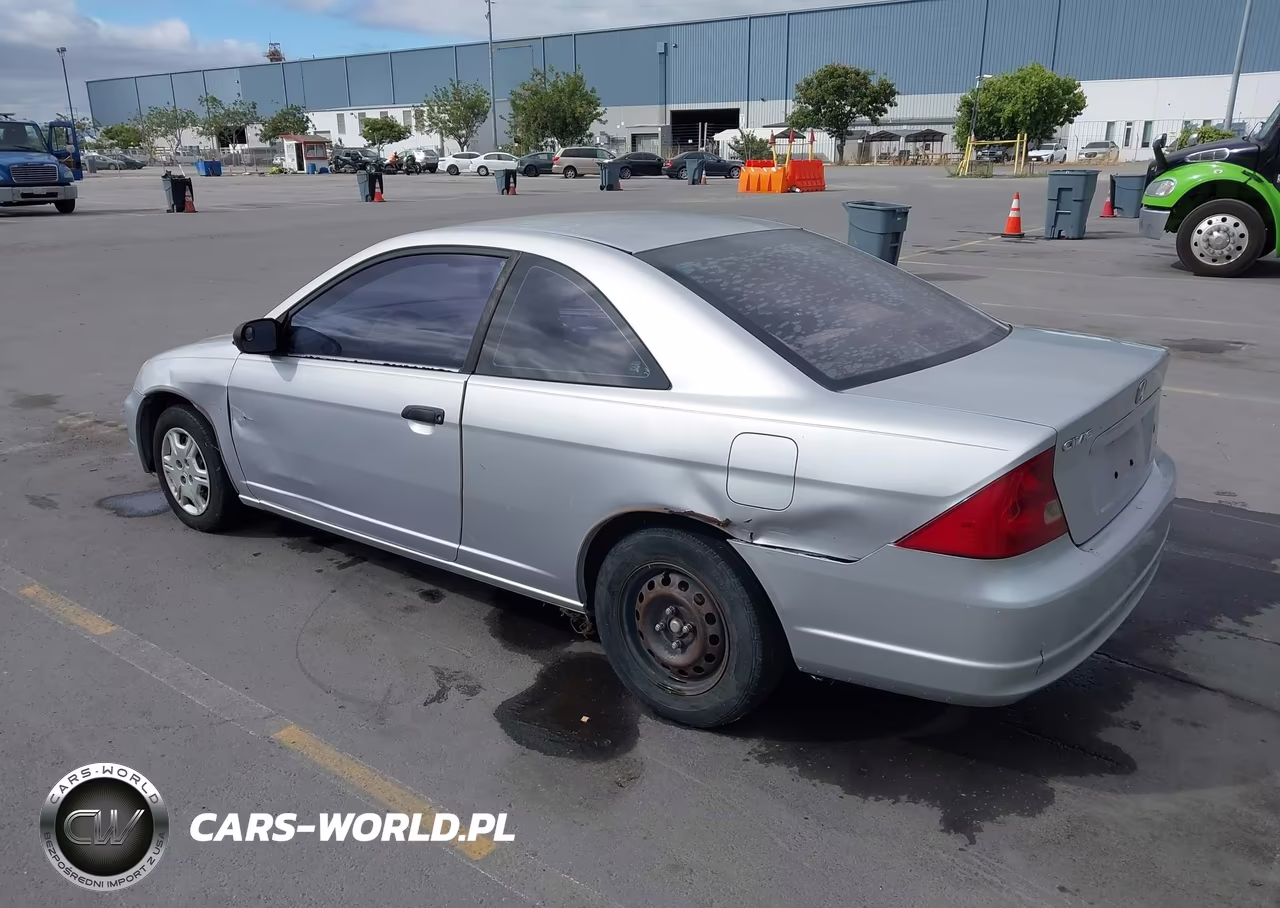 2001 Honda Civic Lx VIN:1HGEM22581L019122 - 3
