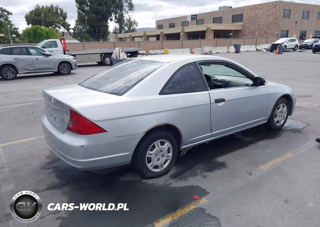2001 Honda Civic Lx VIN:1HGEM22581L019122 - 4