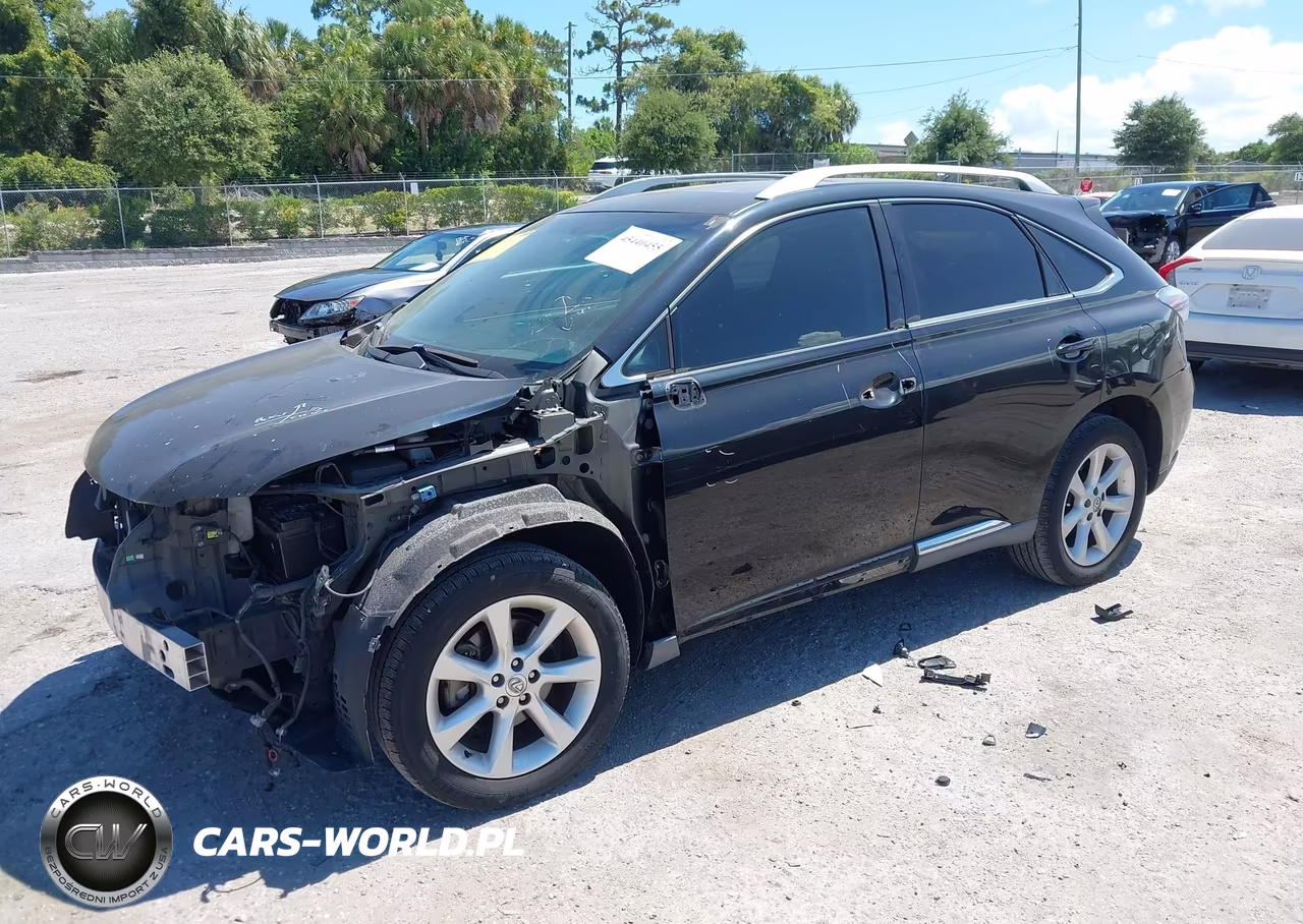 2010 Lexus Rx 350 VIN:2T2BK1BA8AC001219 - 2