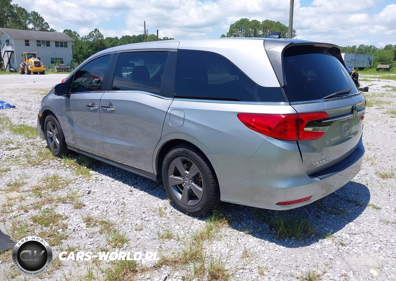 2022 Honda Odyssey Ex VIN:5FNRL6H52NB051459 - 3