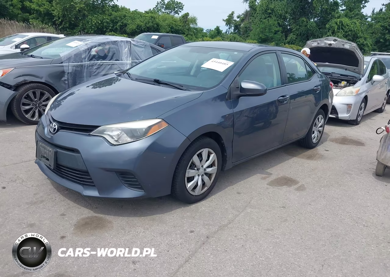 2014 Toyota Corolla Le VIN:2T1BURHEXEC063072 - 2