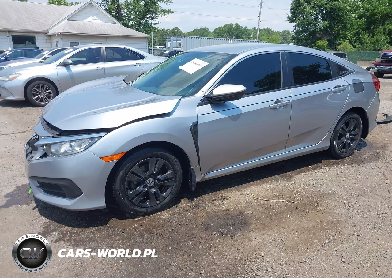 2017 Honda Civic Lx VIN:19XFC2F52HE226804 - 2