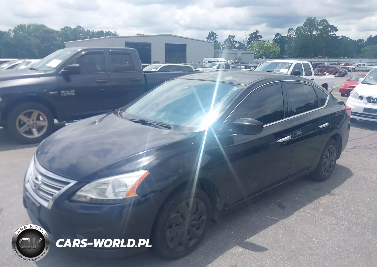 2015 Nissan Sentra S VIN:3N1AB7APXFY365595 - 2
