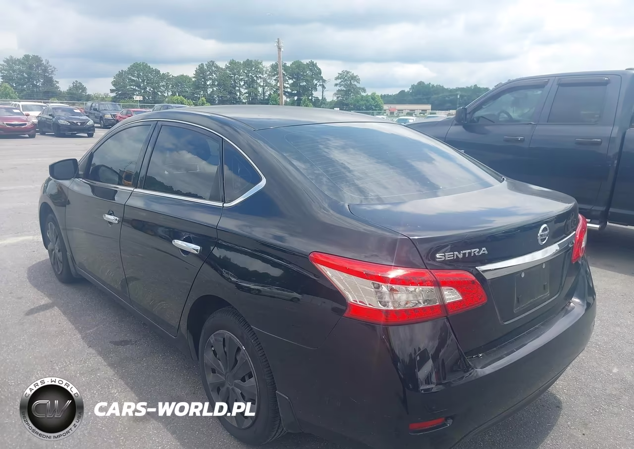 2015 Nissan Sentra S VIN:3N1AB7APXFY365595 - 3