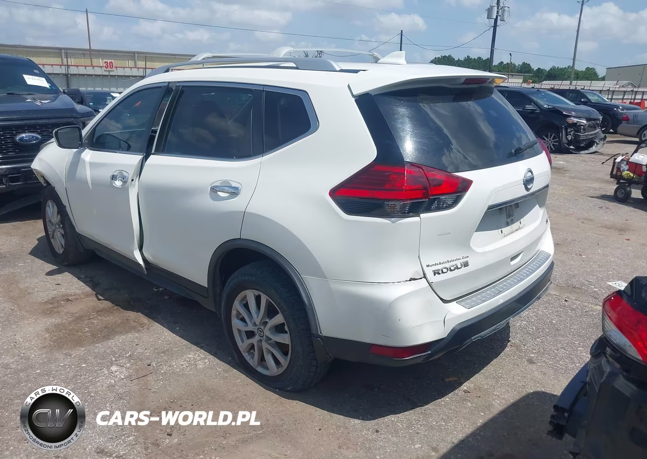 2017 Nissan Rogue Sv VIN:JN8AT2MT4HW135135 - 3