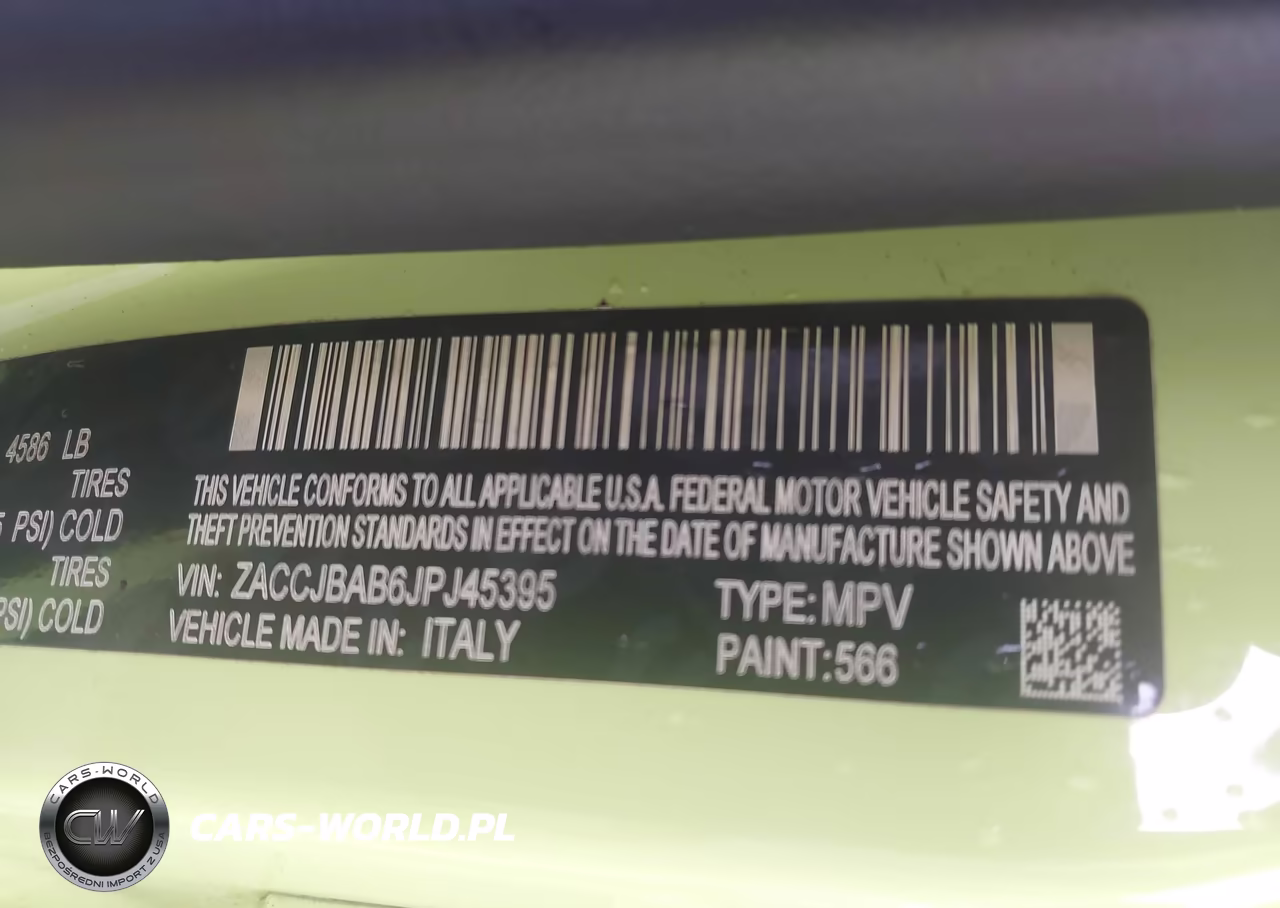 2018 Jeep Renegade Sport 4X4 VIN:ZACCJBAB6JPJ45395 - 9