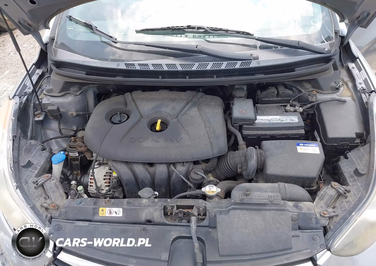 2013 Hyundai Elantra Gs VIN:KMHDH6AE7DU009392 - 10
