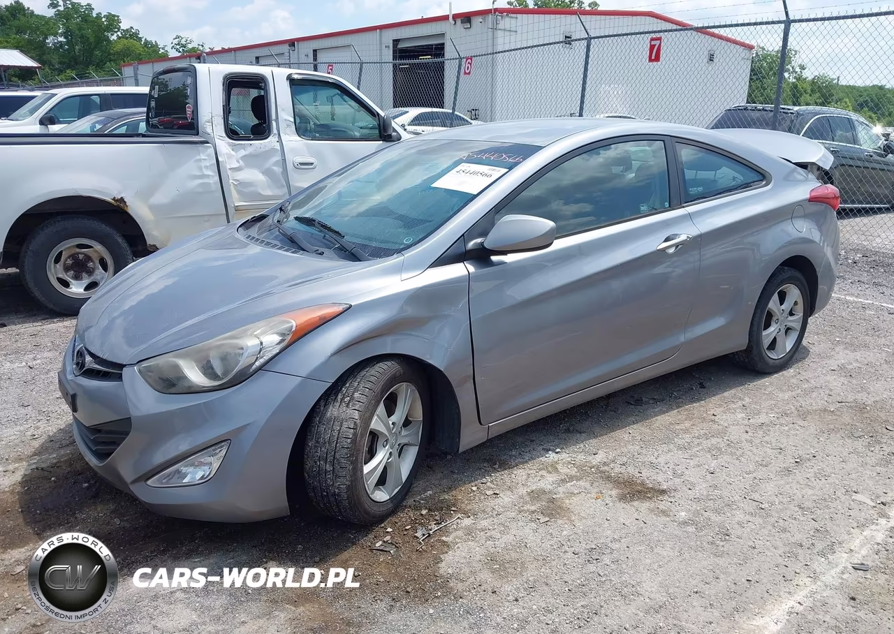 2013 Hyundai Elantra Gs VIN:KMHDH6AE7DU009392 - 2