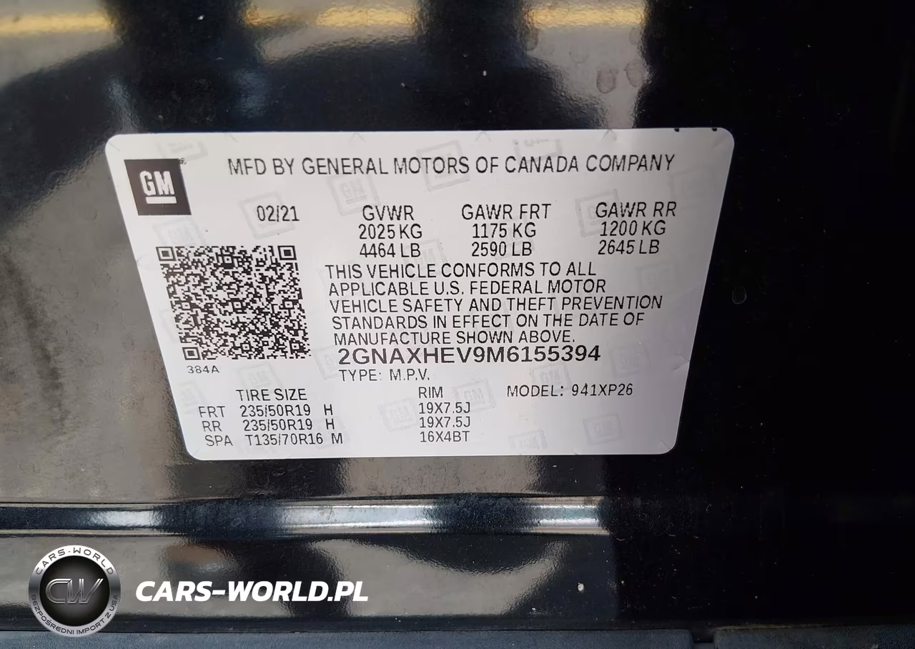 2021 Chevrolet Equinox Fwd Ls VIN:2GNAXHEV9M6155394 - 9
