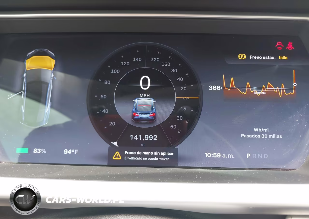 2013 Tesla Model S Performance VIN:5YJSA1DP9DFP10833 - 7