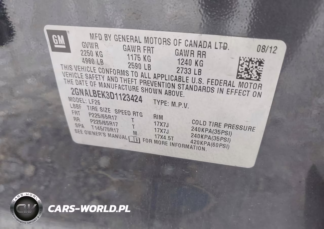 2013 Chevrolet Equinox Ls VIN:2GNALBEK3D1123424 - 9