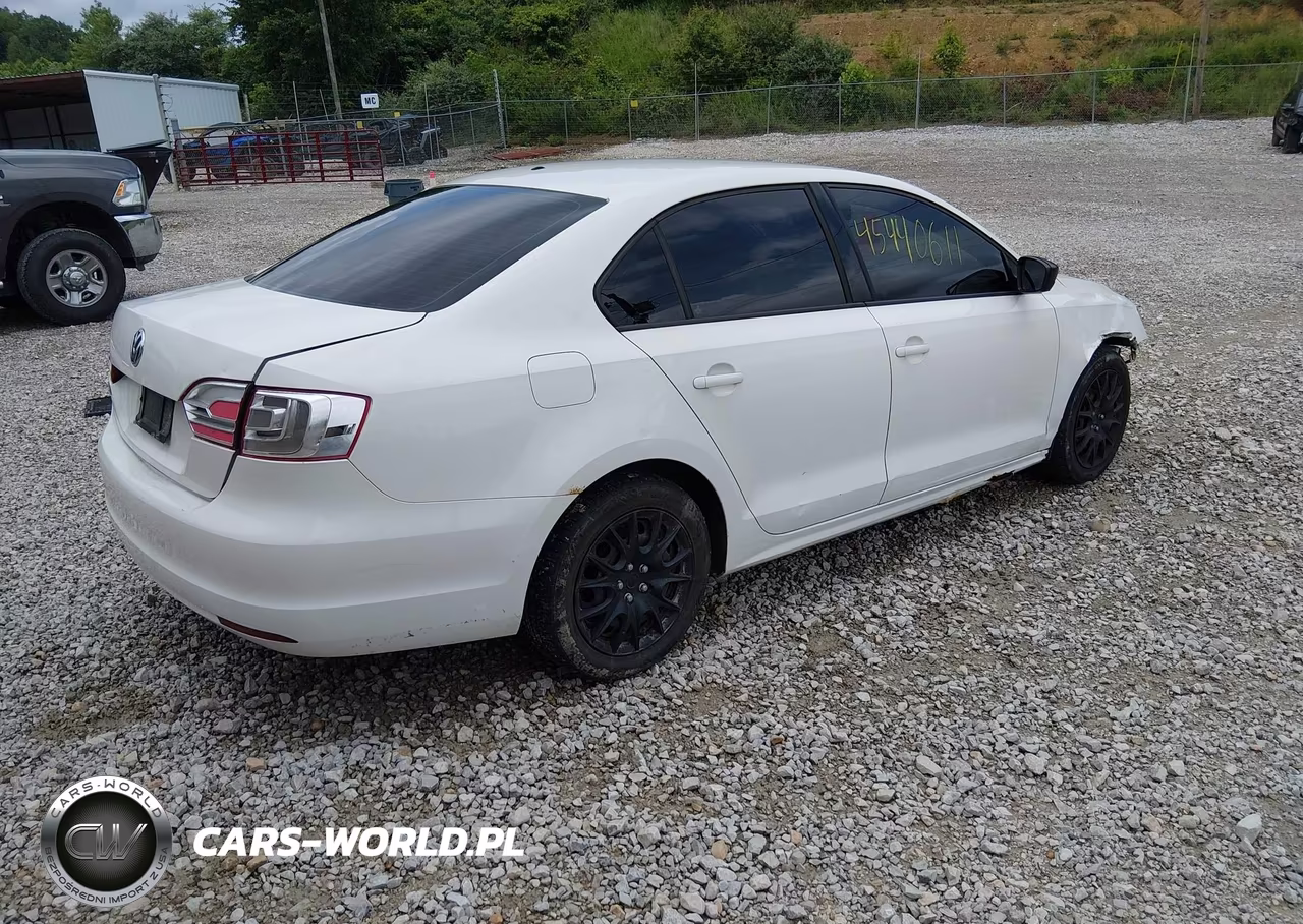 2012 Volkswagen Jetta 2.0L S VIN:3VW1K7AJ0CM345168 - 4